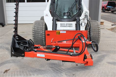 skid steer mounted sickle mower|hydraulic sickle mower side mount.